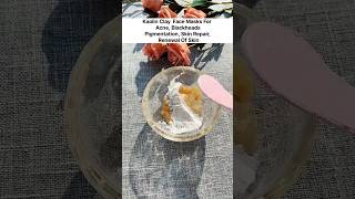 kaolin clay face pack for skin whitening Apple face pack for glowing skin beauty shorts howto [upl. by Byrann865]