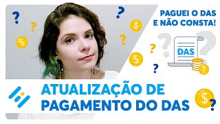 Paguei o DAS e ainda não consta saiba como atualizar o pagamento do boleto MEI no app  MEI Fácil [upl. by Desirae]