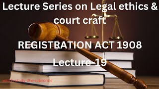 Section 47 to Section 50 of Registration Act 1908 [upl. by Lleroj368]