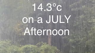 143°c on a JULY afternoon in Meopham  Tue 02Jul24 [upl. by Aalst]