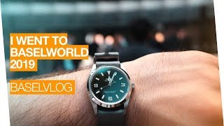 I went to BaselWorld 2019  Road to BaselWorld [upl. by Reames]