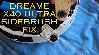 Dreame X40 Ultra Complete  sidebrush error fix  louder audio [upl. by Kin891]