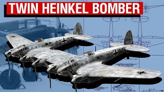 When The Luftwaffe Stuck Two Bombers Together  Heinkel He111 Zwilling Aircraft Overview 34 [upl. by Daney]