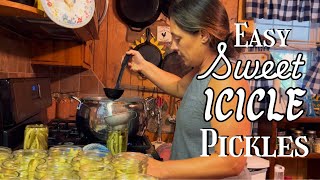 Simple Old Fashioned 14 Day Pickle Recipe  Farm to Table Food Preservation  July 2024 [upl. by Lennod]