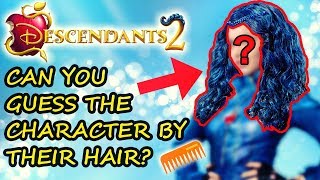 DESCENDANTS 2 🍎 Can You Guess The Cast By Their HAIR ✂️ Born2BeViral 💈 [upl. by Zrike]