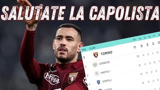 TORINO PRIMO IN CLASSIFICA [upl. by Harrod798]