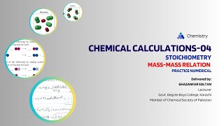 CHEMICAL CALCULATIONS4 Numerical Problem by mole method [upl. by Daniela]