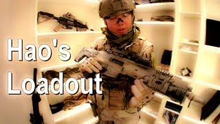 AIRSOFT ‪‬ LOADOUT  TBC  HAO  ATACS Magpul ACR Sig P226 Marui  ENGLISH SUBS [upl. by Mila]