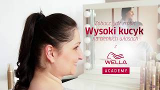 Jak związać włosy w pełen objętości kucyk Tutorial Hair Coach Wella Polska [upl. by Courcy]