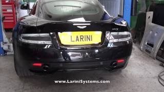 Larini Spec Aston Martin DB9  Static Exhaust [upl. by Crowns]