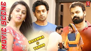 Rajamma  yahoo hindi dubbed movie scene Kunchacko Boban  Asif ali  Nikki galrani  Anusree [upl. by Dnalrag]