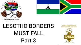 Hands of Basotho with Ntate Mokoto Lesotho 🇱🇸 Borders must fall Part 3 wwwsarkoorgza [upl. by Oam]