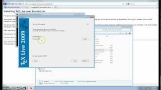 TeXLive Windows7 [upl. by Yruama]