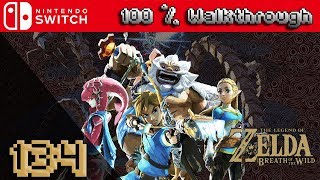 The Legend Of Zelda Breath Of The Wild 100 Walkthrough Part 134 DLC Pack 2 The Champions Ballad [upl. by Katti]