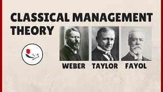 Classical Management Theory [upl. by Tihom]