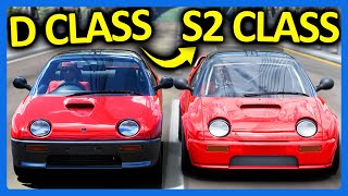 Forza Horizon 5 Online  Best D Class to S2 Class Car Challenge [upl. by Elyk]