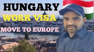 How to apply Hungary 🇭🇺 visa 🇪🇺Europe work visa for Indians good opportunity move to Europe 🇪🇺 [upl. by Aliehs]