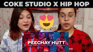 Indian Reaction on Coke Studio  Peechay Hutt Song  Justin Bibis x Talal Qureshi x Hasan Raheem [upl. by Nylkaj]