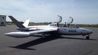 Fouga Magister  Le Havre [upl. by Arev539]