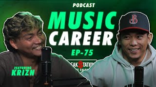 KRIZN  MUSIC AS A PROFESSION EP76  PODCAST  BREAKSTATION  NEPALI HIPHOP [upl. by Ymmak759]