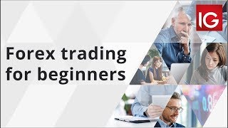 Forex trading for beginners  IG Academy [upl. by Navar]