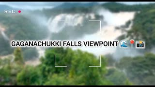 Gaganachukki Falls Viewpoint 🌊📸 [upl. by Aicileb]