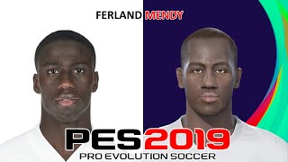 FERLAND MENDY  PES 201920202021  FACE BUILD amp STATS [upl. by Ahselet]