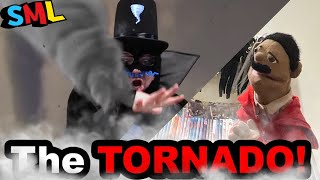 SML Movie The Tornado Reaction Puppet Reaction [upl. by Hendel]