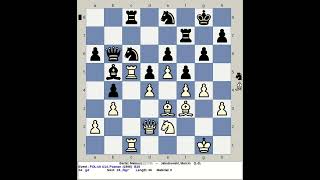 Bartel Mateusz vs Jakubowski Marcin  Poland Chess U14 1998 Poznan [upl. by Ididn]