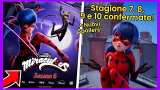 La STAGIONE 6 sta ARRIVANDO NUOVO SPOILER CONFERMATE altre NUOVE STAGIONI di MIRACULOUS🇮🇹🐞 [upl. by Fraser42]