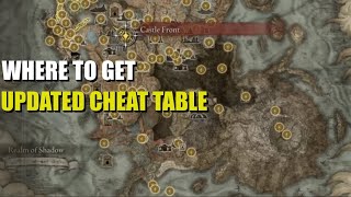 Where to get Elden Ring DLC Cheat Table Updated [upl. by Lanie517]