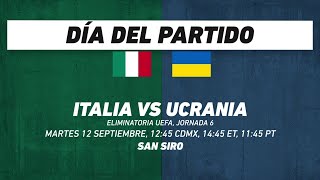 Italia vs Ucrania frente a frente Futbol [upl. by Fenwick]