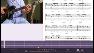 How To Play Kool amp The Gang  quotCelebrationquot BASS LESSON [upl. by Lenahtan]