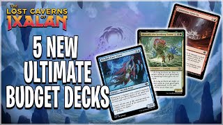 5 NEW ZERO RARE BUDGET MTG Arena Decks for Ixalan Standard [upl. by Airehs]