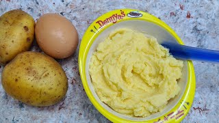 MASHED POTATO RECIPE FOR BABYBABY FOODVEGETABLE PUREE6MONTHS [upl. by Wehtam]