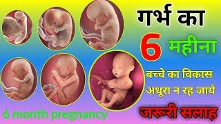 6th Month of Pregnancy  6 month pregnancy baby weight  प्रेग्नेंसी का छठा महीनाकैसा होता है [upl. by Andromada]