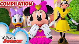 Minnies BowToons  NEW 20 Minute Compilation  Part 4  Party Palace Pals  disneyjr [upl. by Artinek]