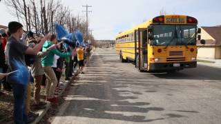 High School Boys Basketball State Championship Send Off [upl. by Lalita]