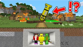 The Ultimate Doomsday Bunker vs Nuclear Missile  Minecraft [upl. by Tiphani941]