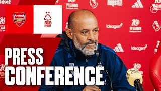 Nuno Espírito Santo Press Conference 🎙️  Arsenal vs Forest  Premier League [upl. by Menard]