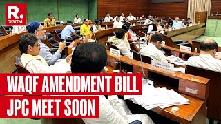 JPC Meet on Waqf Amendment Bill Set for Sep 56  Battle Heats Up for JampK Assembly Polls [upl. by Aldous]