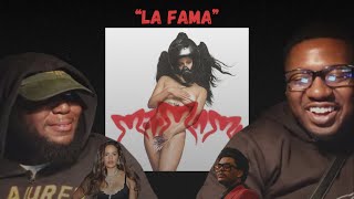 ROSALÍA  LA FAMA ft The Weeknd REACTION  TOO FIRE [upl. by Kosey]