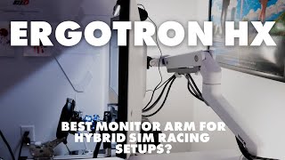 Ergotron HX Monitor Arm Unbxoing and Review 2022 [upl. by Ormond296]