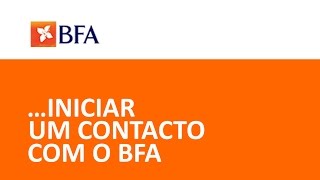 BFA Net – Contactar o BFA [upl. by Malas201]