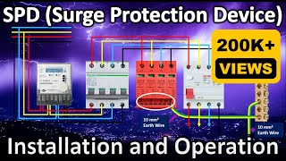 Surge Protection Device  Surge Arrester  SPD working principle  Overvoltage Protection Device [upl. by Mehta]