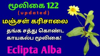 மஞ்சள் கரிசலாங்கண்ணிமஞ்சள் கரிசாலைEclipta albaஅலசல்Alasl [upl. by Assilrac]