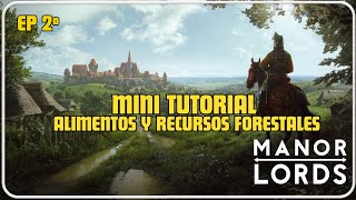 Manor Lords  GESTION DE LAIMENTOS Y RECURSOS  Ep2º [upl. by Nosraep645]