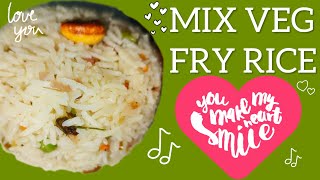 Rice Recipe  Mix Veg Fried Rice Recipe mixveg vegfriedrice food rice healthy weightloss [upl. by Khalsa]