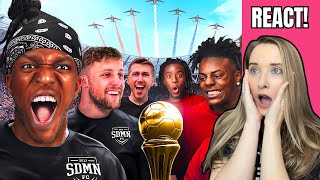 reacting to SIDEMEN CHARITY MATCH 2023 [upl. by Liuka]