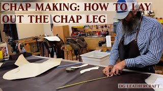 Chap Making How to Lay Out the Chap Leg [upl. by Assirok377]